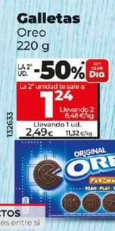 Oferta de Oreo - Galletas por 2,49€ en Dia