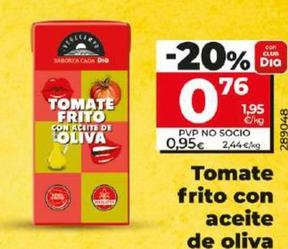 Oferta de Dia Vegecampo - Tomate Frito Con Aceite De Oliva por 0,76€ en Dia