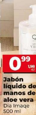 Oferta de Da Imaqe - Jabon Liquido De Manos De Aloe Vera por 0,99€ en Dia