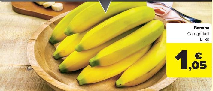 Oferta de Bananas en Carrefour Market