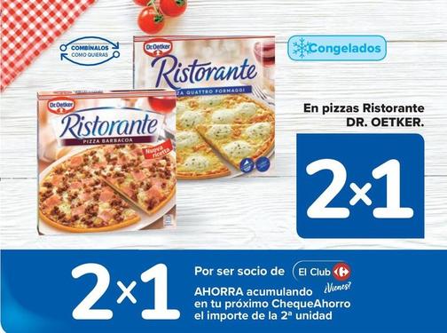 Oferta de Pizza en Carrefour Market