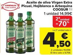 Oferta de Aceite de oliva virgen extra en Carrefour Market