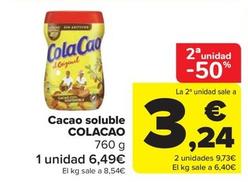 Oferta de Cacao soluble en Carrefour Market
