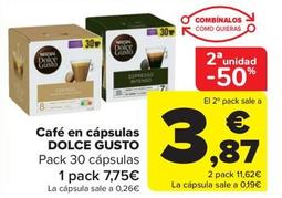 Oferta de Cápsulas de café en Carrefour Market