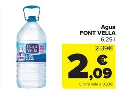 Oferta de Agua en Carrefour Market