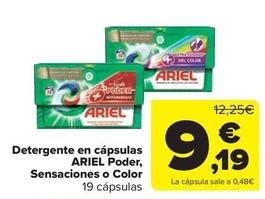 Oferta de Detergente en cápsulas en Carrefour Market