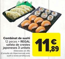 Oferta de Sushi en Carrefour Market