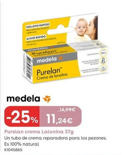 Oferta de Medela - Purelan Crema Lalonina por 11,24€ en ToysRus