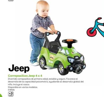 Oferta de Jeep - Correpasillos 4 x 4 en ToysRus