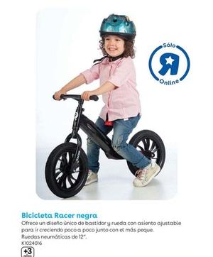 Oferta de Bicicleta Racer Negra en ToysRus