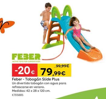Oferta de Feber - Tobogán Slide Plus por 79,99€ en ToysRus