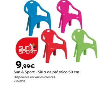 Oferta de Sun&Sport - Silla De Plastico 50 Cm por 9,99€ en ToysRus