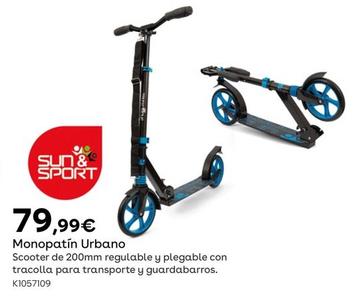 Oferta de Sun&Sport - Monopatín Urbano por 79,99€ en ToysRus