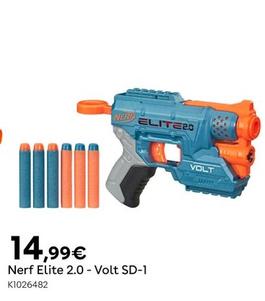 Oferta de Nerf Elite 2.0 - Volt Sd-1 por 14,99€ en ToysRus