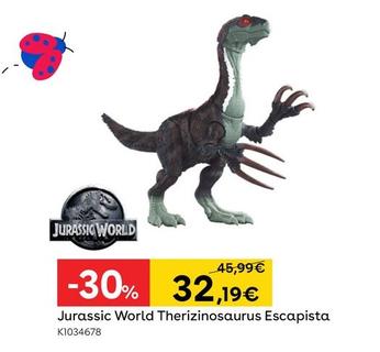 Oferta de Jurassic World - Therizinosaurus Escapista por 32,19€ en ToysRus