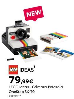 Oferta de Lego - Ideas Cámara Polaroid Onestep Sx-70 por 79,99€ en ToysRus