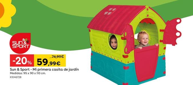 Oferta de Sun&Sport - Mi Primera Casita De Jardin por 59,99€ en ToysRus