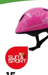 Oferta de Sun&Sport - Casco Rosa por 15,99€ en ToysRus