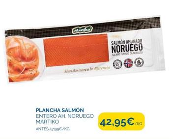 Oferta de Martiko - Plancha Salmon por 42,95€ en Supermercados La Despensa