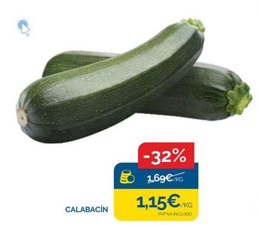 Oferta de Calabacin por 1,15€ en Supermercados La Despensa