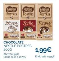 Oferta de Nestlé - Chocolate por 1,99€ en Supermercados La Despensa
