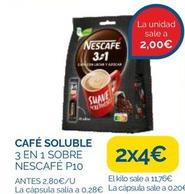 Oferta de Nescafé - Café Soluble en Supermercados La Despensa
