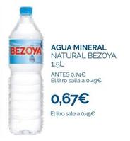 Oferta de Bezoya - Agua Mineral por 0,67€ en Supermercados La Despensa