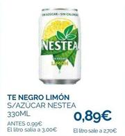 Oferta de Nestea - Te Negro Limon por 0,89€ en Supermercados La Despensa