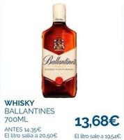 Oferta de Ballantine's - Whisky por 13,68€ en Supermercados La Despensa