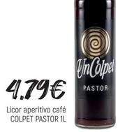 Oferta de Colpet Pastor -  Licor Aperitivo Café por 4,79€ en Comerco Cash & Carry