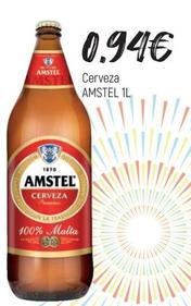 Oferta de Amstel - Cerveza por 0,94€ en Comerco Cash & Carry