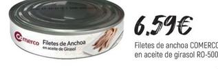 Oferta de Comerco - Filetes De Anchoa En Aceite De Girasol por 6,59€ en Comerco Cash & Carry