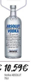 Oferta de Absolut - Vodka por 10,59€ en Comerco Cash & Carry