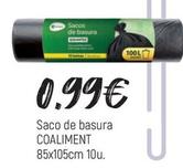 Oferta de Coaliment - Saco De Basura 85x105cm 10u. por 0,99€ en Comerco Cash & Carry