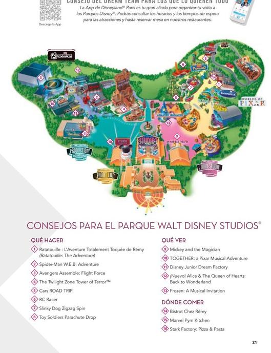 Oferta de Disney - Consejos Para El Parque Walt Studios en Viajes El Corte Inglés