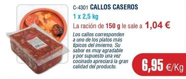 Oferta de Abordo - Callos Caseros por 6,95€ en Abordo