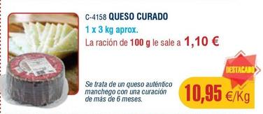 Oferta de Abordo - Queso Curado por 10,95€ en Abordo