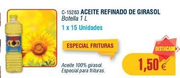 Oferta de Abordo - Aceite Refinado De Girasol por 1,5€ en Abordo