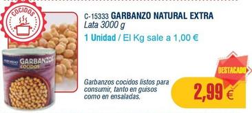 Oferta de Abordo - Garbanzo Natural Extra por 2,99€ en Abordo