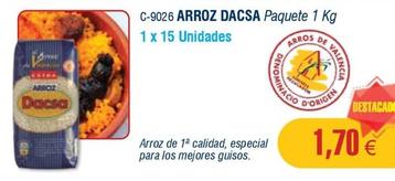 Oferta de Abordo - Arroz Dacsa por 1,7€ en Abordo