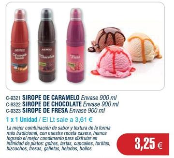 Oferta de Abordo - Sirope De Caramelo por 3,25€ en Abordo