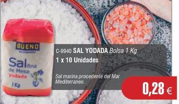 Oferta de Sal por 0,28€ en Abordo