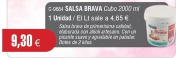 Oferta de Abordo - Salsa Brava por 9,3€ en Abordo