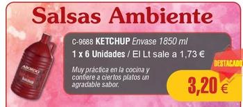 Oferta de Abordo - Ketchup por 3,2€ en Abordo