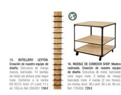 Oferta de Botellero Leyton. Creación De Nuestro Equipo De Diseño por 729€ en Maisons du Monde