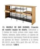 Oferta de Mueble De Bar Burano por 1399€ en Maisons du Monde