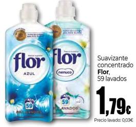 Oferta de Flor - Suavizante Concentrado , 59 Lavados por 1,79€ en Unide Supermercados