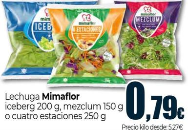 Oferta de Mimaflor - Lechuga Iceberg por 0,79€ en Unide Supermercados