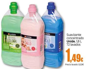 Oferta de Unide - Suavizante Concentrado por 1,49€ en Unide Supermercados