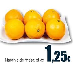 Oferta de Naranja de mesa por 1,25€ en Unide Supermercados